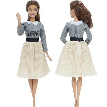 3 Gab. /Komplekts Mix Stilā Lelle Kleita Kāzu Modes Puse Kleita Princese Svārki Apģērbu Barbie Lelle Piederumi DIY Māja Rotaļlietas