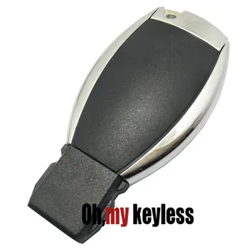 3 Pogas Keyless Entry Smart Tālvadības Atslēgu Fob, Gadījumā, Mercedes Benz Atslēgas fob apvalks ar MB STAR LOGOTIPU
