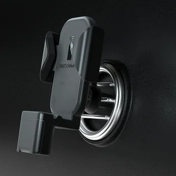 3 in 1 Automātiskās Spriegošanas Auto Bezvadu Lādētāju 10W Ātri Uzlādēt Iphone 11 Pro XR XS Apple Skatīties 5 4 Airpods Tālruņa Turētājs