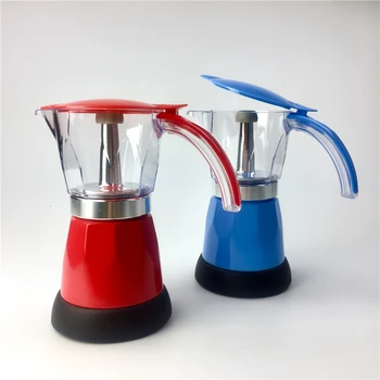 300ml Elektriskās Kafijas automāts Alumīnija Materiāla Kāstuve Kafijas Moka Pot coffe Mocha Mašīna v60 Kafijas Filtru Espresso Maker