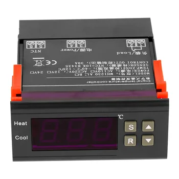 30A MH1230A AC220V Digitālais Temperatūras regulators Saldēšanas Apkures Regulators Augstas Kvalitātes