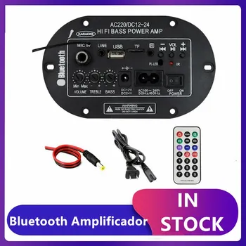 30W Audio Iebūvēts Bluetooth Amplificador USB High Power Subwoofer, Pastiprinātājs Valdes USB Tālvadības pults Motociklu\Auto\Home