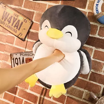 30cm/45cm/60cm Super Mīksts Pingvīns Plīša Rotaļlieta Cute Karikatūra Dzīvnieku Pingvīnu Izbāzti Lelle Meitenes Mīļotājiem Valentīna Dāvanas, Dīvāna Spilveni