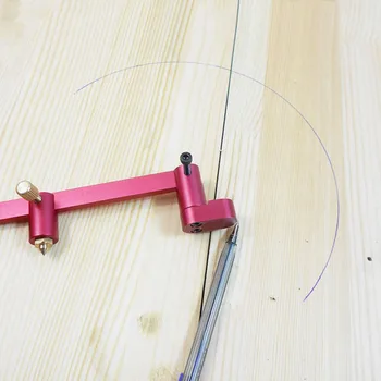 316.5 mm Kokapstrādes taisnas līnijas, Līknes loka Scriber divējāda mērķis scribe paralēli zīmējumu līnijas multi-function marķēšanas rīks