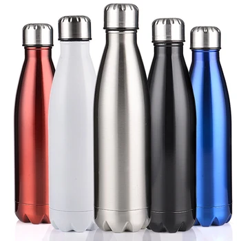 350/500/750/1000ml Double-Sienas, Izolācijas Vakuuma Kolbā, Nerūsējošā Tērauda Ūdens Pudeli BPA Free Termoss Sporta Ūdens Pudeles