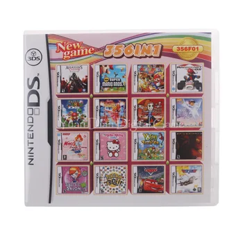 356 1 Sastādīšana Video Spēļu Kārtridžu Karte Nintendo DS, 3DS 2DS Super Combo Multi Grozs