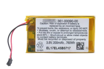 361-00090-00 Par GARMIN Uzlādējams Li-ion Battery for GARMIN Vivoactive AP GPS Smart skatīties remonts nomaiņa 3.8 V,200mAh,760W