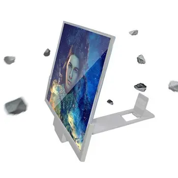 3D Paplašinātās Ekrāna Mobilo Tālruni Pastiprinātājs Lupa Turētājs Mobilais Turētājs Video Ekrāna Locīšanas Viedtālrunis Stāv