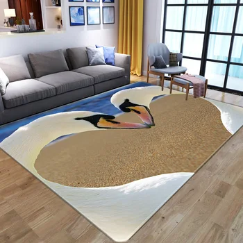 3D dzīvnieku lielu paklāju, dzīvojamās istabas, guļamistabas gultas tatami vienkārši mūsdienu paklāju vannas istaba neslīdoša mat kafijas galda, dīvāns mājas mat