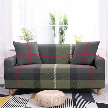 3D Ģeometriskā Pleds Iespiesti Dīvānu Pārvalki Dzīvojamā Istaba Mājas Dīvāns Aizsardzības Vāciņu Vienotā Mīlestība Sēdekļa Universālas Elastīgu Slipcover