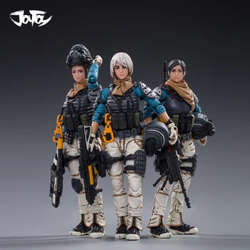 (3PCS/Komplekts) JOYTOY 1/18 anime skaitļi Starpzvaigžņu Federācijas (JA)militāro karavīrs attēls modeli, rotaļlietas, rotaļlietu kolekcija