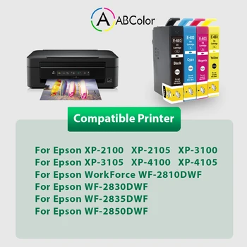 3PK T603xl Epson 603XL T603XL Tintes Kasetnes Black E603XL Epson expression home XP-3100 XP-2100 XP-2105 XP-4100 Printeri