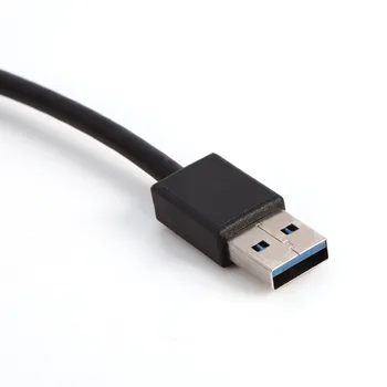 4 Porti Mikro USB 3.0 HUB Sadalītājs ar Strāvas Adapteri USB Hab ātrgaitas Sadalītājs 3 USB-HUB USB Adapteri