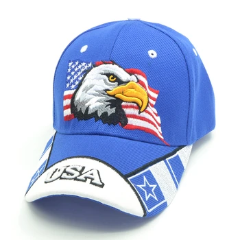 4 krāsas ASV Karogu Izšūšana Beisbola cepure Ērglis Vīrieši Sievietes Snapback Cepures Casquette Cepures Gadījuma Gorras Tētis Cepures kaulu