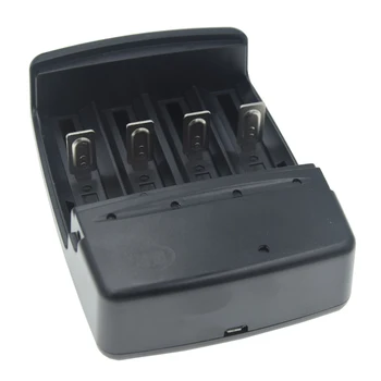 4 slots Smart USB Akumulatora Lādētājs atkārtoti Uzlādējams 1.6 V NI-ZN AA AAA 3.2 V LiFePo4 32650 18650 14500 akumulators Akumulatora lādētājs