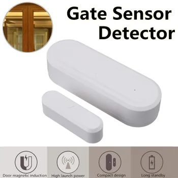 433MHz divvirzienu Magnētisko Sensoru, Bezvadu Durvju Logu Signalizācijas Sistēmas Mājas Drošības Wifi Durvju atvēršanas Slēdzis Detektoru Gaidīšanas 2 Gadu