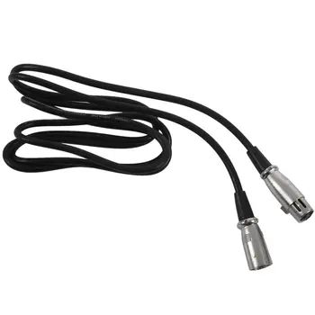 48V USB Fantoma barošana, USB Kabelis Mikrofona Kabelis Mini Mikrofons, Kondensatora Reģistrācijas kontrolierīces-melna