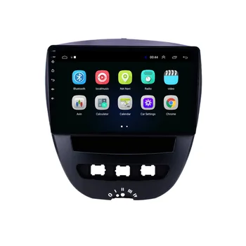 4G LTE Android 10.1 Par Peugeot 107, Toyota Aygo 2005-Multivides Stereo Auto DVD Atskaņotājs Navigācija GPS Radio