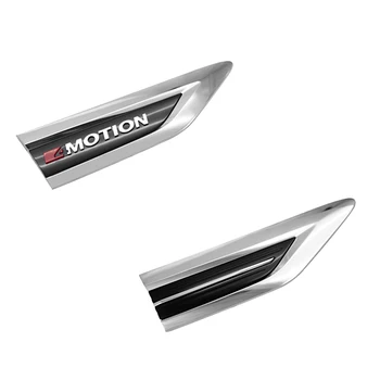 4Motion Žetons Ielīmi, Volkswagen, VW Tiguan MK2 Automašīnu Tūnings Auto Auto Puses Priekšējo Spārnu Fender 4x4 4 KUSTĪBAS Logo Plāksnītē 3D
