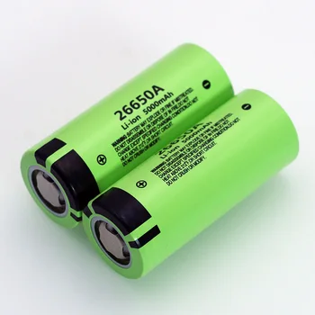 4gab VariCore 26650A Li-ion Akumulators 3,7 V 5000mA Uzlādējamās baterijas Discharger 20A Strāvas akumulatoru bateriju E-rīki