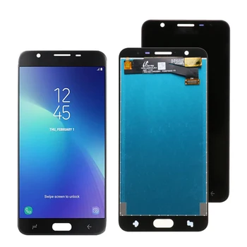 5.5 collu LCD Sākotnējā Samsung Galaxy J7 Prime 2 2018 SM-G611 G611F/M LCD Displejs+skārienekrāns Digitizer Montāža Nomaiņa