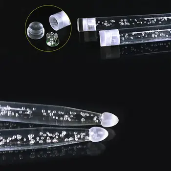 5.A Akrila Drum Stick LED Noctilucent, kas Spīd Tumsā Skatuves Sniegumu Lichtgevende Džeza Stilbiņi somas Bungu Piederumi 4
