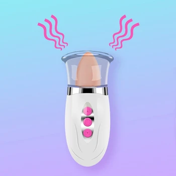 5 Biežums Licking G Spot Vibrējošu Klitora Stimulators Uzlādējams Massager Pieaugušo Seksa Rotaļlieta, paredzēta Sievietēm