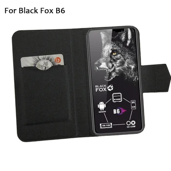 5 Krāsas Karsti! Black Fox B6 Gadījumā Tālruni Ādas Segumu,Rūpnīcas Cenas Aizsardzības Pilna Flip Stends Ādas Tālruņa Korpusa Gadījumos
