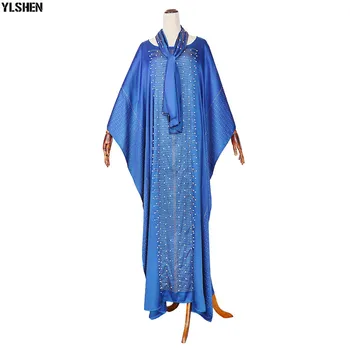 5 Krāsas Āfrikas Kleitas, Sievietēm, Plus Lieluma Dashiki Dimanta Pērlītes Āfrikas Drēbes Abaya Dubaija Musulmaņu Kleitu, Tērpu Āfrikas Kleita