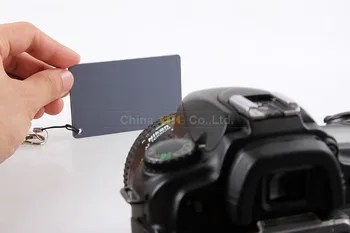 50 Gabalu Melns Balts Pelēks Trīs Krāsas Balansa Karte DSLR Kameras Foto Studijas Aksesuāru Vairumtirdzniecības