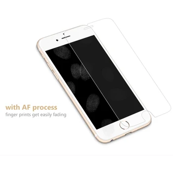 50 gab. Vairumtirdzniecības 9H 2.5 D Rūdīta Stikla iPhone6 6S 5 5s 4s 7 8 ekrāna aizsargs Filmu iphone 7 plus iphone X