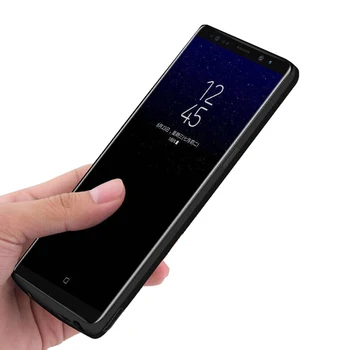 5000mAh Bateriju Lādētāju, Ja Samsung Galaxy S8 S9 Portatīvo Uzlādes Jauda Banka 6500mAh Tālruņa Akumulatora Gadījumā S8 S9 Plus