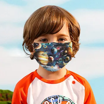 50gab Bērnu Maska Modes Vienreizējās lietošanas Sejas Maska 3ply Auss Cilpa 50gab Unisex Maska Bērniem Маска Для Лица