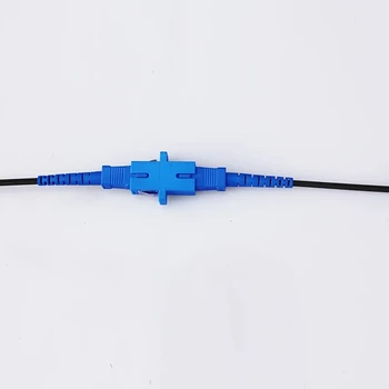 50gab SC UPC simplex adapteris optisko adapteri, bez atloka zilā ftth savienotāju SM bezmaksas piegāde SC savienotājs flangeless IL