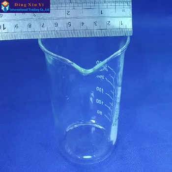 50ml-1000ml Garš Veidā Vārglāzē Ķīmijas Laboratorijas Borsilikāta Stikla Caurspīdīgs Vārglāzē ar gradāciju un snīpis Boro 3.3 Stikla