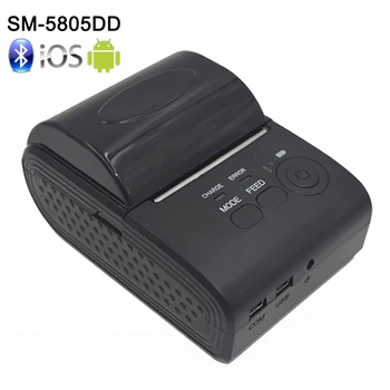 58mm Mini Portatīvo Bluetooth 4.0 Bezvadu Saņemšanas termoprinteri IOS Android Windows USB POS Printeri