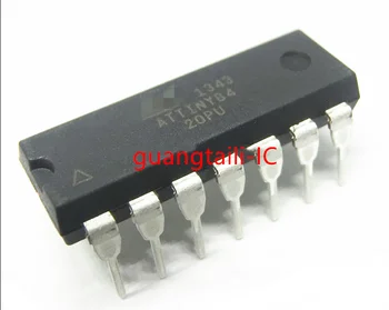 5GAB-10PCS ATTINY84-20PU ATTINY84 DIP14 Mikroprocesoru Jaunu oriģinālo sākotnējo akciju