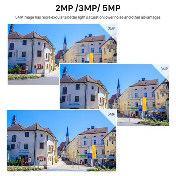 5MP 3MP FHD WiFi Kameru, Ai Humanoīdu Detection Auto Izsekošana, Novērošana, IP Kameras Pilnu Krāsu Night Vision SD Karti Cloud Storage