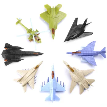 5gab Nē-atkārtot Mini Montēt Gaisa kuģa Celtniecības Bloki Rotaļlieta Bērniem Cīnītājs F-35 Militāro Modelis Komplekti Izglītības Rotaļlietas Izlases