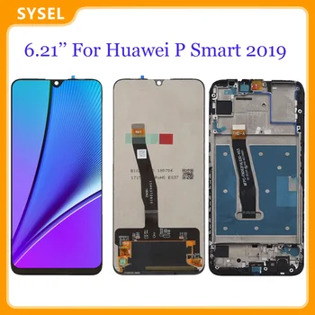 6.21 collu Oriģinālu Par Huawei P Smart 2019 LCD Displa Touch Screen Digitizer Assemblyy POT-LX1 POT-LX3 Lcd Ekrāns