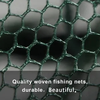 6 Caurumi, Automātiska Locīšanas Zvejas Tīklu Garneļu Būris Neilona Salokāms Krabju Zivju Lamatas Lietie Neto Lietie Locīšanas Zvejas Tīklu