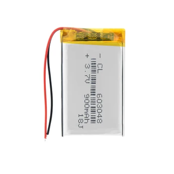 603048 Litija Polimēru Li-Po li-ion 3.7 V 900mAh Akumulators šūnu Mp3 MP4 MP5 GPS mobilie bluetooth Dūkoņa Spēles Spēlētājs