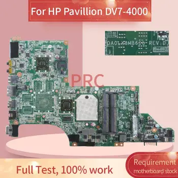 605496-001 605496-501 Par HP Pavilion DV7-4000 Grāmatiņa Mainboard DA0LX8MB6D1 AMD DDR3 Klēpjdators mātesplatē