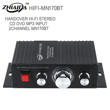 60W Bluetooth Mazo Hi-Fi Stereo Bezvadu Audio Jaudas Pastiprinātāju ar Skaņu Regulas Korekcija TV /MP3 /PC /DVD / Skaļruņi
