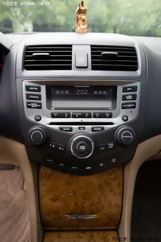 6G 128G Honda Accord 7 Dīzelis 2003. - 2007. Gadam Android Auto Multimēdiju Atskaņotāju, Auto GPS Navigācijas HeadUnit Radio, magnetofons Stereo