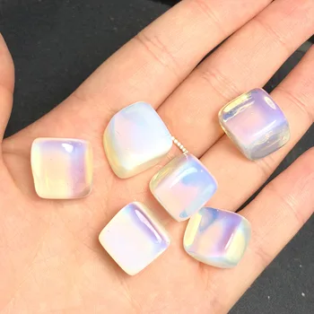 6Pcs dabas opal bloki nelegālo grants akvāriju dekorēšana kvarca kristāli