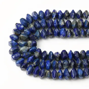 6x11mm Dabas Lapis Lazuli Minerālu Lodītes Nelegālo Zaudēt Distances Rondelle krellītēm Rotaslietas Pieņemšanas DIY Aproce 7.5