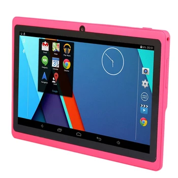 7 Collu Bērniem Tablete Android Core Dual Camera WiFi Izglītības Spēle Dāvanu Zēniem Meitenes,Rozā