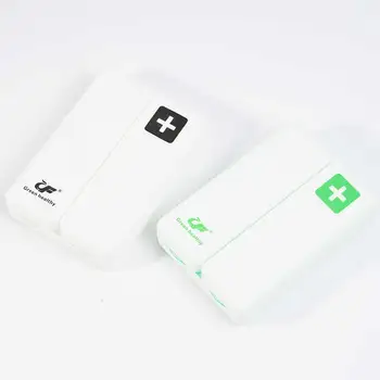 7 Dienas Salokāms Pill Box Mini Container Narkotiku Planšetdatora atmiņas pārnēsāšanai Turētājs Gudrs Tableti Kastes Medicīna Gadījumā 10x7x2.5cm