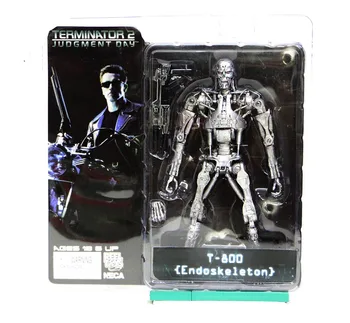 7 Veidu 18 cm NECA T-800 T-1000 Terminator 2 Rīcības Attēls PVC Rīcības Attēls CollectionToy Dāvanas